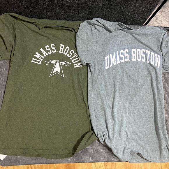Two UMass Boston tshirts - Picture 1 of 1